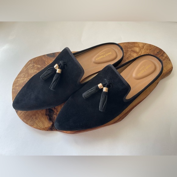 Hush Puppies Shoes - NWOT Hush Puppies Mules with Gold Tassels
